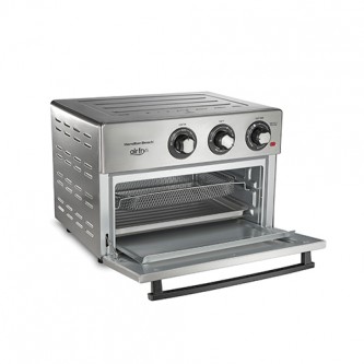 HAMILTON BEACH AIR FRY COUNTERTOP OVEN, STAINLESS STEEL