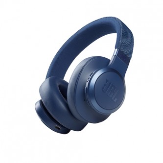 JBL LIVE 660NC WIRELESS OVER-EAR NOISE CANCELLING HEADPHONES, BLUE